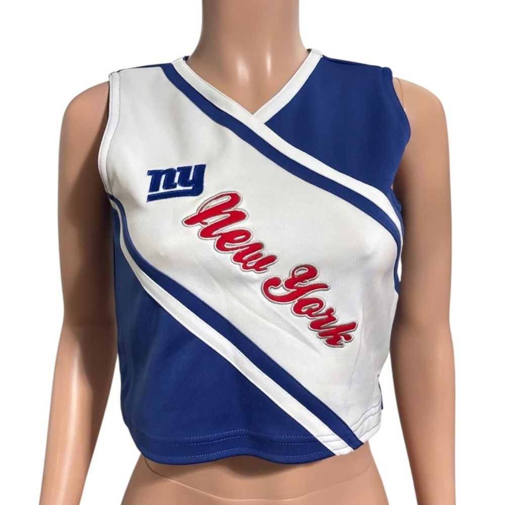 NWT NEW YORK GIANTS Girls Cheerleader Top